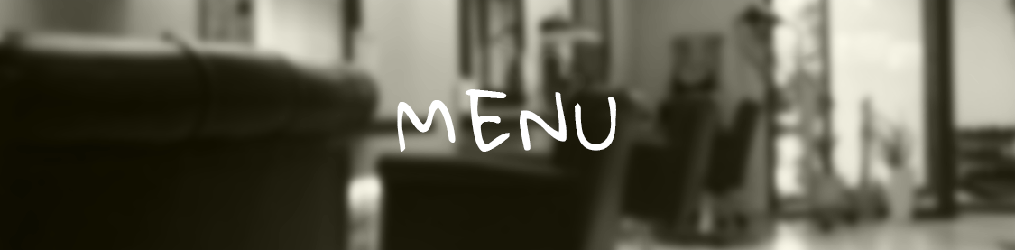 美容室coconのメニュー表